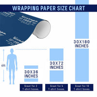 Vintage 60th Birthday Wrapping Paper Roll 60yr 1966 Weird Being The Same Age As Old People