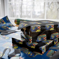 Vintage Americana Speed Legend 16 Tribute Wrapping Paper Roll American Hero #16 Stock Car Memorial - Wonder Print Shop