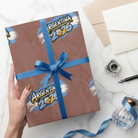 Vintage Argentina Soccer Pride 2026 Graphic Wrapping Paper Roll