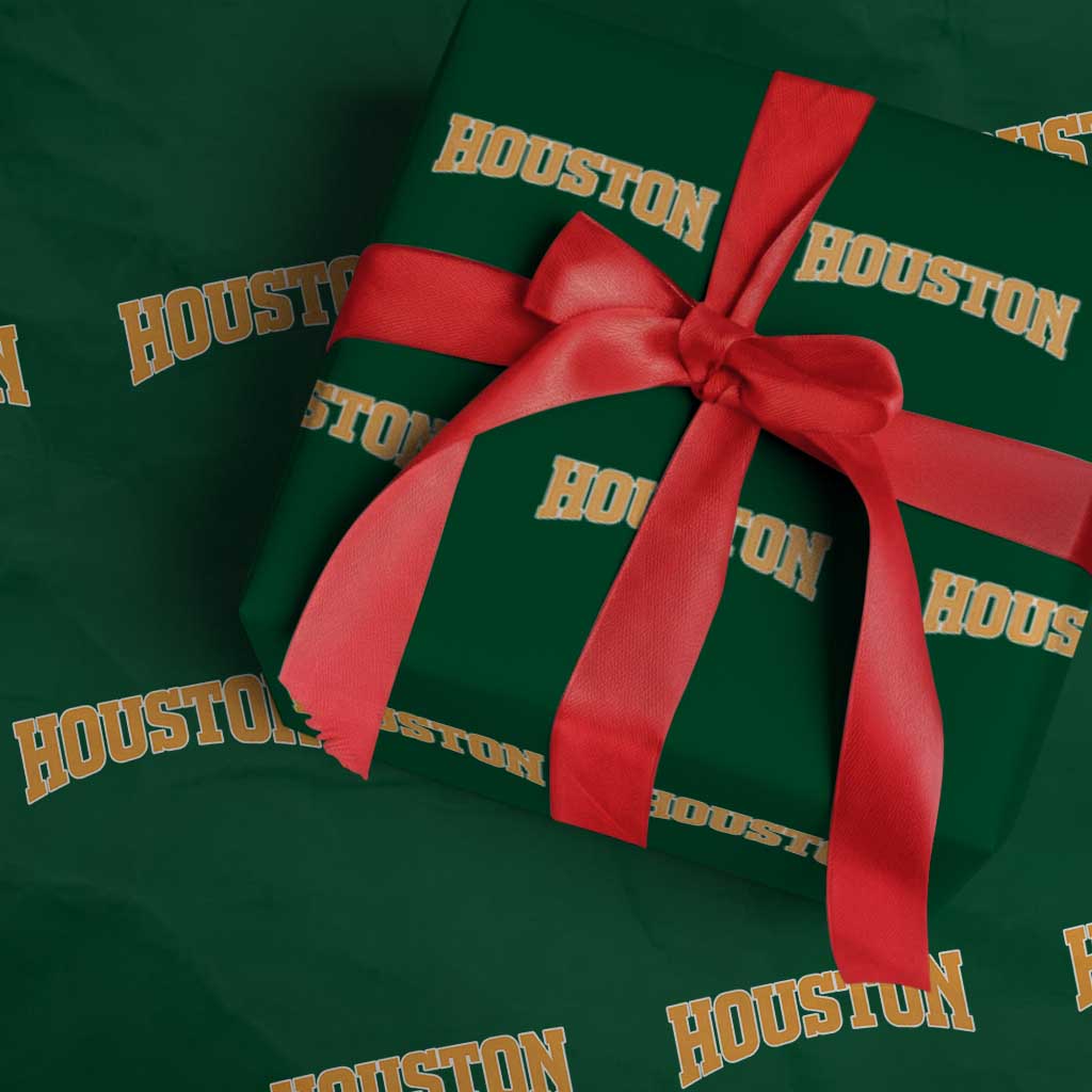 Vintage Astro Wrapping Paper Roll Retro Style 70s 80s 90s First Name Vintage Athletic Sports