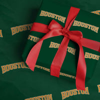 Vintage Astro Wrapping Paper Roll Retro Style 70s 80s 90s First Name Vintage Athletic Sports