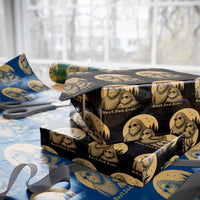 Vintage Best Dad Ever Bigfoot Papa Fathers Day Wrapping Paper Roll
