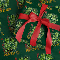 Vintage Black Panther Party Wrapping Paper Roll Newton Seale Shakur Black History Month Juneteenth - Wonder Print Shop