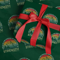 Vintage Christian Bible Wrapping Paper Roll Philippians 4:13 Motivational Quote Inspirational Bible Verses - Wonder Print Shop