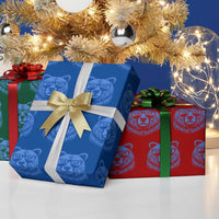 Vintage Cub Wrapping Paper Roll With Sunglasses Retro Baseball Fans