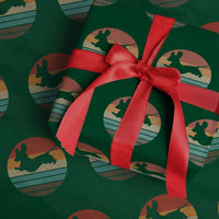 Vintage Dachshund Wrapping Paper Roll 60s 70s Retro Grunge Weiner Dog Love - Wonder Print Shop