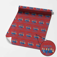 Vintage Feminist Americana Wrapping Paper Roll Democracy Is Dying But Hey Nice Fireworks Funny 4th Of July - Wonder Print Shop
