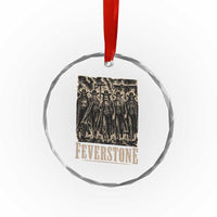 Vintage Feverstone Cowgirls Wild West Outlaw Legends Crystal Glass Ornament
