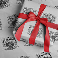 Vintage Flagstaff Landscape Adventure Wrapping Paper Roll Arizona Gift