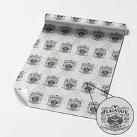 Vintage Flagstaff Landscape Adventure Wrapping Paper Roll Arizona Gift