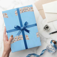 Vintage Floral Grandma Wrapping Paper Roll Mothers Day Gift Idea