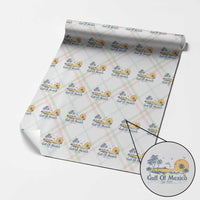 Vintage Gulf of Mexico Est 1550 Wrapping Paper Roll Golfo De Mexico - Wonder Print Shop