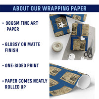 Vintage Harriet Tubman We Out Wrapping Paper Roll Black American Hero History Gift - Wonder Print Shop