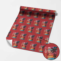 Vintage Hawaii Tropical Beach Vacation Wrapping Paper Roll
