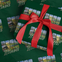 Vintage Illinois State Route Highway 66 Wrapping Paper Roll Southwest Souvenir