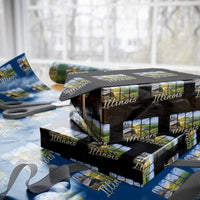 Vintage Illinois State Route Highway 66 Wrapping Paper Roll Southwest Souvenir