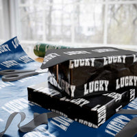 Vintage Lucky Shamrock Clover St Patricks Day Wrapping Paper Roll