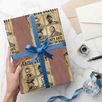Vintage Marcus Garvey Wrapping Paper Roll Up You Mighty Race Quote