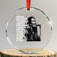 Vintage Marley Crystal Glass Ornament Jamaica Jamaican Rasta Reggage Music - Wonder Print Shop
