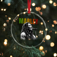 Vintage Marley Crystal Glass Ornament Rastaman Jamaica Jamaican Rasta Reggage Music