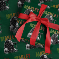 Vintage Marley Wrapping Paper Roll Rastaman Jamaica Jamaican Rasta Reggage Music