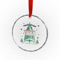 Vintage Nakatomi Plaza 1988 Christmas Party Crystal Glass Ornament - Wonder Print Shop