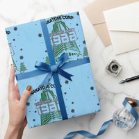 Vintage Nakatomi Plaza 1988 Christmas Party Wrapping Paper Roll - Wonder Print Shop