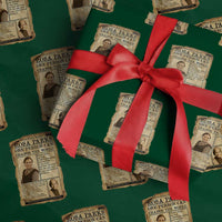 Vintage Newspaper Rosa Parks Wrapping Paper Roll One Person Can Change The World Quote