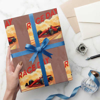 Vintage Racing Formula Car Wrapping Paper Roll - Wonder Print Shop