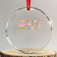 Vintage Read Banned Books Crystal Glass Ornament - Wonder Print Shop