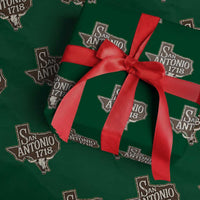 Vintage San Antonio Texas Est 1718 Longhorn Cow Skull Wrapping Paper Roll