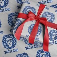 Vintage Scotland Lion Wrapping Paper Roll Retro SCOT Fan Scottish Flag