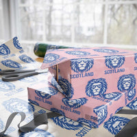 Vintage Scotland Lion Wrapping Paper Roll Retro SCOT Fan Scottish Flag