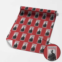 Vintage Stamp W E B Du Bois Wrapping Paper Roll Black Thought Leader