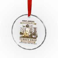 Vintage Thanksgiving Turkey Drop Crystal Glass Ornament Funny 1978 Helicopter Scene Classic TV Moment - Wonder Print Shop