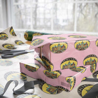Vintage Tulsa Oklahoma Cityscape Pride Wrapping Paper Roll