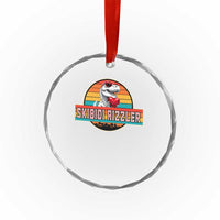 Vintage Valentines Dinosaur Crystal Glass Ornament Funny Dino Meme Skibidi Rizzler - Wonder Print Shop