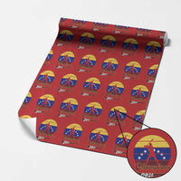 Vintage Venezuela 2026 Champions Wrapping Paper Roll Patriotic Baseball Pride Gift