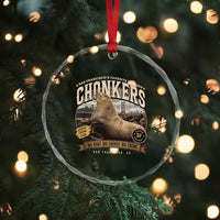 Viral Chonkers San Francisco Sea Lion Crystal Glass Ornament Retro Pier 39 Fisherman's Wharf Souvenir