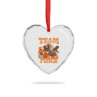 Viral Punch Monkey Heart Crystal Glass Ornament Cute Baby Monkey With Plush Toy Meme