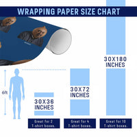 Viral Sonion Surreal Meme Wrapping Paper Roll Funny Crying Onion Man Aesthetic Joke