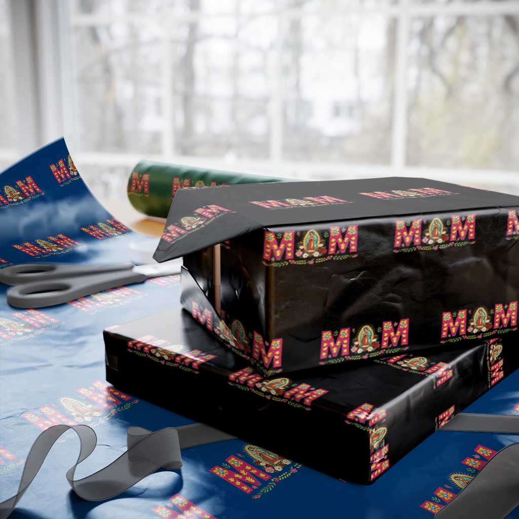 Virgen de Guadalupe Wrapping Paper Roll Mexican Heritage Mom Mother’s Day Gift