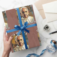 Viva il Papa Pope Francis Wrapping Paper Roll Papa Memorial Tribute - Wonder Print Shop