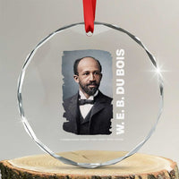 W E B Du Bois Crystal Glass Ornament Black Thought Leader And Intellectual Legacy