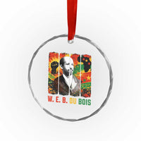 W E B Du Bois Crystal Glass Ornament Civil Rights Leader Gift