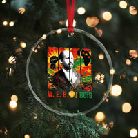 W E B Du Bois Crystal Glass Ornament Civil Rights Leader Gift