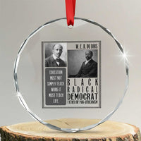 W E B Du Bois Crystal Glass Ornament Pan Africanism Intellectual Leader
