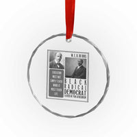 W E B Du Bois Crystal Glass Ornament Pan Africanism Intellectual Leader