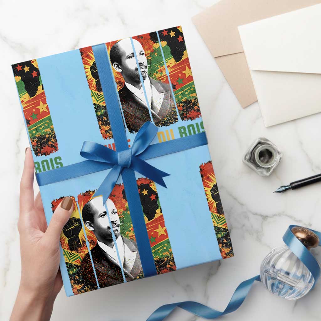 W E B Du Bois Wrapping Paper Roll Civil Rights Leader Gift