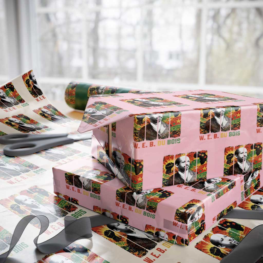 W E B Du Bois Wrapping Paper Roll Civil Rights Leader Gift